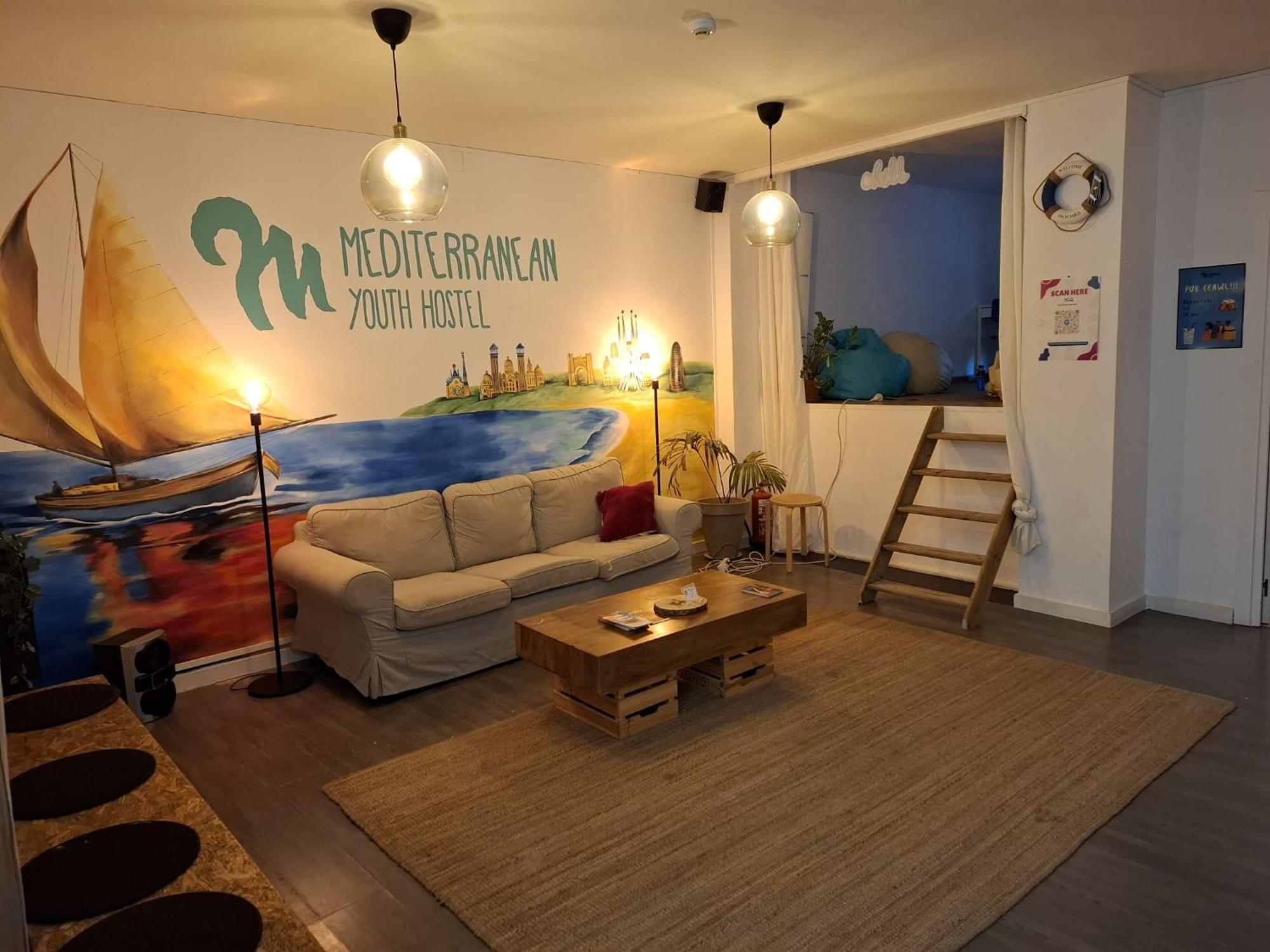 Mediterranean Hostel Barcellona Esterno foto